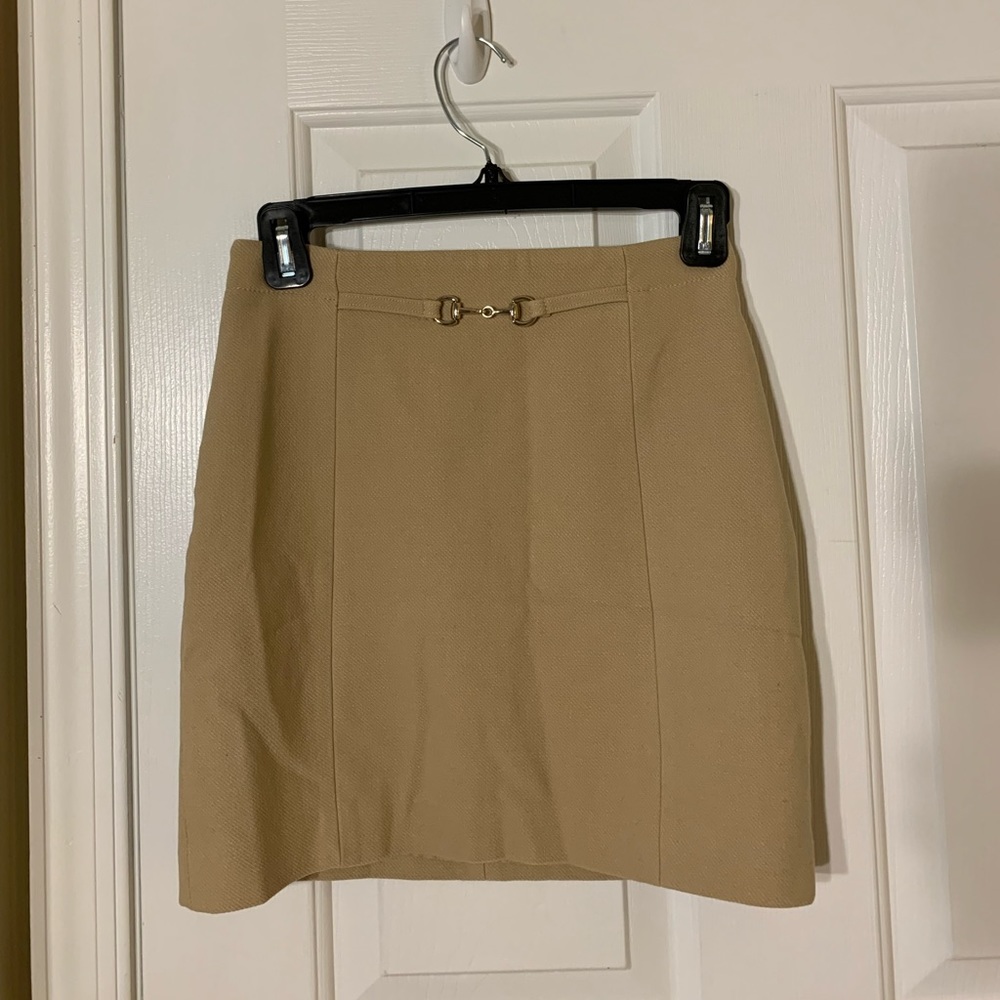 H&M Beige Skirt (Size 0)